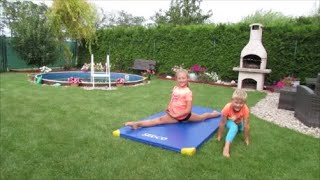 Jak na provaz  gymnastika pro děti  How To Do Gymnastics Splits [upl. by Notlew]