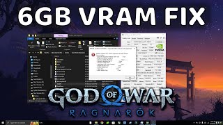 God of War Ragnarok  6GB Vram Error Fixed  Not Launching fix  Startup Error Fix  4GB Vram [upl. by Lucio]