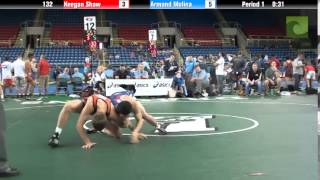 132 Keegan Shaw vs Armand Molina [upl. by Aratal]