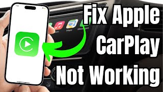 How To Fix Apple CarPlay Not Working iOS 17 [upl. by Cleaves246]