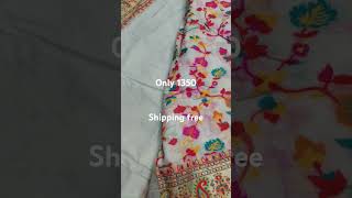 Handloom Pashmina Benarashi saree [upl. by Mis]