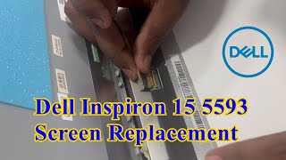 Dell Inspiron 15 5593 Screen Replacement  Dell 3501  3593 Display Replace [upl. by Yorgen]