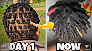 My Dreadlock Journey  1 Year Transformation CRAZY GROWTH [upl. by Esra625]