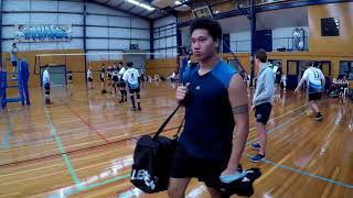 Seaside Volleyball Tournament 2018 03 11 3 Mazenod College Vs Adelaide University [upl. by Giffy]