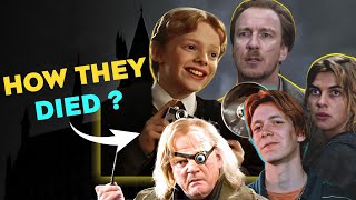 How Did These Characters Died In Harry Potter  Harry Potter Explained [upl. by Sculley]