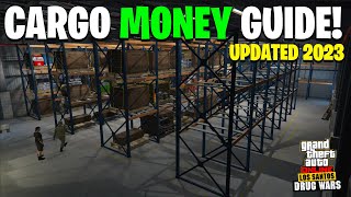 UPDATED GTA Online CARGO CRATE WAREHOUSE Money Full Guide Business Guide To Make MILLIONS [upl. by Ilka]