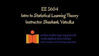 Intro to Statistical Learning Theory 2024 Class 8 [upl. by Kciredor377]