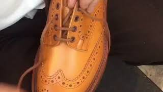 How We Lace Our Country Shoes  Trickers Shoes [upl. by Gilly]