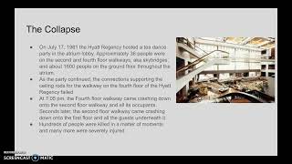 FIPT 104 ProjectCase Study of The Hyatt Regency Walkway Collapse [upl. by Caryl485]