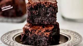 fudge brownies recipe chocolate fudge brownies trending zareenomer347 [upl. by Eedrahc]