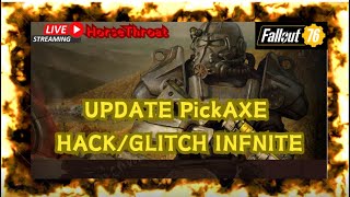 🚨UPDATE FALLOUT 76 NEW INFINITE PICKAXE GLITCH PRIVATE LOBBY METHOD 🚨 [upl. by Iiette]