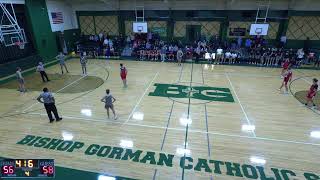 Bishop Gorman vs Yavneh Academy High Varsity Mens Basketball [upl. by Lehmann]