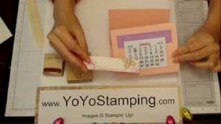 Stampin Up Tutorial Easel Card [upl. by Sucitivel]