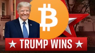 TRUMP VENCE E BITCOIN BATE ATH  Rumo a U 100000 [upl. by Yreffoeg]