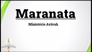 Maranata  Ministério Avivah Playback e Letra [upl. by Yasibit424]