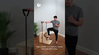 Standing Leg Pump Variation on the Combo Chair  Teaching Tip [upl. by Wrennie]