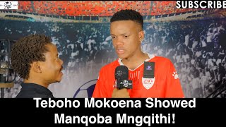 Bafana Bafana 50 Congo  Teboho Mokoena Showed Manqoba Mngqithi [upl. by Rma]