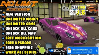 No Limit Drag Racing 2 Mod Apk Latest Version 205 l Unlimited money amp Unlock All Cars [upl. by Anelegna]