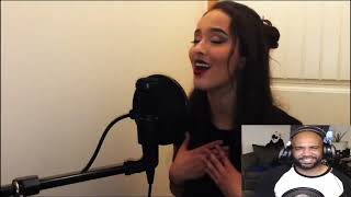 FAOUZIA REACTION TO  Faouzia  Starboy The Weeknd feat Daft Punk Cover [upl. by Aztiray]