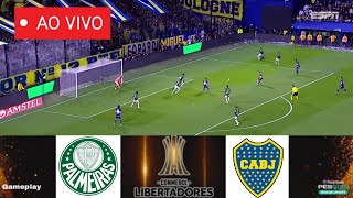 PALMEIRAS 1 x 1 BOCA JUNIORS  GAMEPLAY  DESTAQUES [upl. by Lundell537]