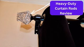 Heavy Duty Curtain Rods for Windows review [upl. by Andrew]