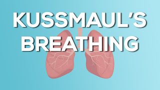 Kussmauls Breathing  Causes Demonstration Treatment [upl. by Ednil]