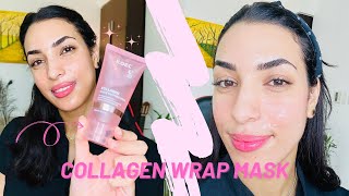 Collagen Night Wrapping Mask KOEC [upl. by Ellatsyrc355]