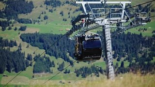 Bartholet Seilbahnen  Panoramabahn Lenzerheide Heidbüel  Sommer [upl. by Enylcaj]