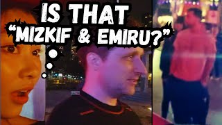 Mizkif and Emiru Spotted at TwitchCon By Random Streamer [upl. by Paik]