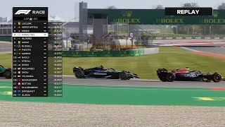 ❗Lewis Hamilton Vs Max Verstappen Race Las Vegas LasVegasGP 2024 [upl. by Tem916]