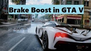 Brake Boosting guide in GTA V [upl. by Oznole791]