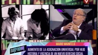 ANALISIS DE MARIO WAINFELD  AUMENTO DE LA ASIGNACION UNIVERSAL POR HIJO  150514 [upl. by Asemaj]