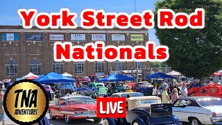 NSRA York Street Rod Nationals Live 2024 [upl. by Aniehs522]