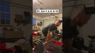 Romanian Deadlift 255x7 Reps [upl. by Atinar]