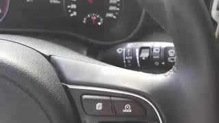 Kia Sportage 4a serie Cruise Control e Speed Limit limitatore di velocità [upl. by Shaia]