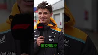 Lando Norris Reported Max Verstappen for This formula1 azerbaijangp [upl. by Deeann545]