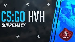 CSGO  HvHServer  Supremacy  Free CFG on Discord [upl. by Ahsircal]