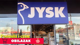 Jysk  salon nameštaja obilazak i razgledanje cena jeftino i povoljno avgust 2023 beograd jysk [upl. by Ammej]