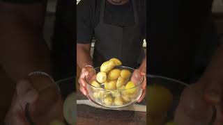 Best Oven Roasted Garlic Potatoes shorts [upl. by Perla]