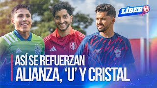 Fichajes 2025 Conoce quiénes serán los refuerzos de Alianza Universitario y Cristal  Líbero [upl. by Daley]