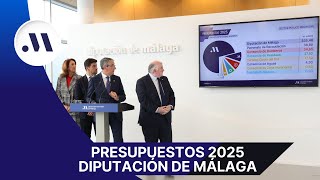 La Diputación incrementa las inversiones un 195 en sus presupuestos de 2025 [upl. by Ellata]