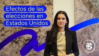 Efectos de las elecciones en Estados Unidos [upl. by Aihtyc110]