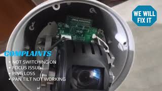 Honeywell PTZ Camera repair service Model no HDZ302DE [upl. by Herzen]