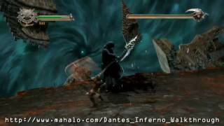 Dantes Inferno Walkthrough  Chapter 1 Death Boss Fight [upl. by Moclam]