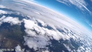 Lancaster Launch  Weather balloon to space HD [upl. by Nicolai]