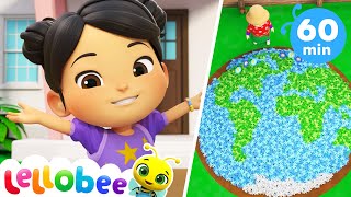 Earth Day  Lellobee City Farm  Preschool Learning Songs amp Nursery Rhymes [upl. by Schonfield]