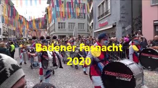 Badener Fasnacht 2020 [upl. by Sutelc889]