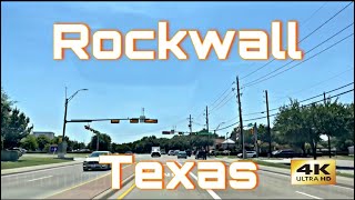 Rockwall Texas  Dallas Suburb  City Tour [upl. by Jegar925]