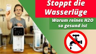 Stoppt die Wasserlüge  Umkehrosmoseanlage und Destilliergerät  Wasser ist nicht schädlich [upl. by Gobert]