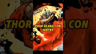 Thor destroza a Sentry thor sentry comics marvel ucm shorts mrbeast spiderman deadpool [upl. by Laved]